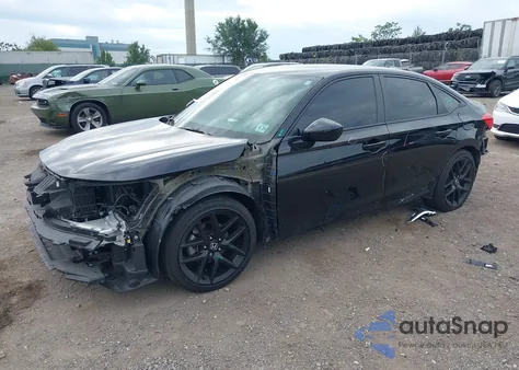 2024 Honda Civic Sport из США, поврежденный, VIN 2HGFE2F57RH589861